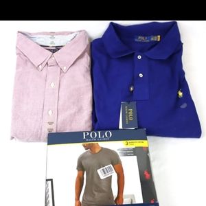 Lot of Ralph Lauren Polo shirts